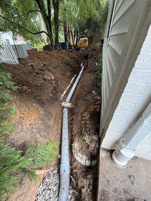 Clean and Efficient Underground Conduit Installation