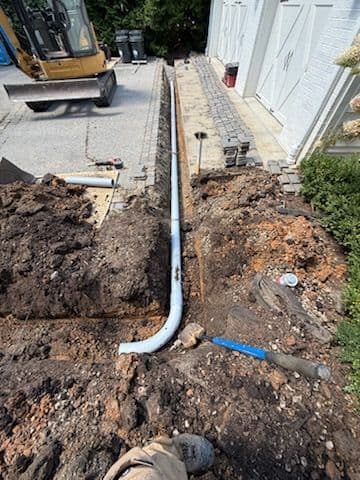 Clean and Efficient Underground Conduit Installation
