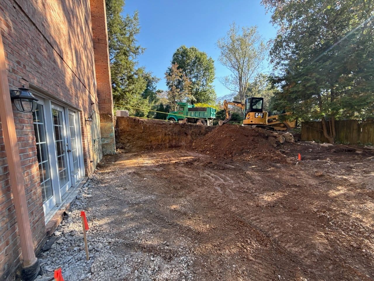 Excavation Project for a New Pool House image