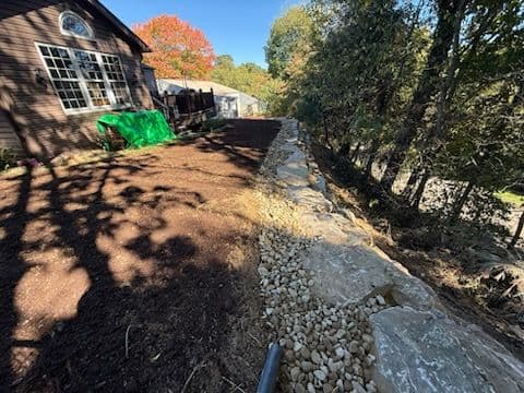 Boulder Wall Project for Enhanced Safety and Style