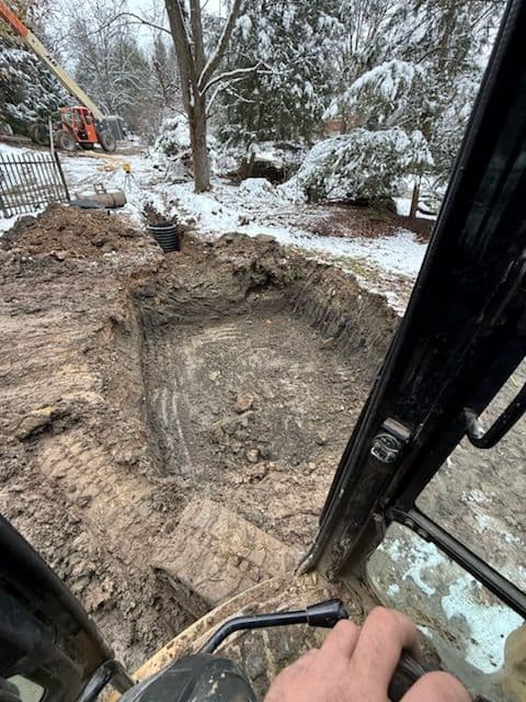 Gallery photos for Winter Excavation and Site Preparation: Image #1