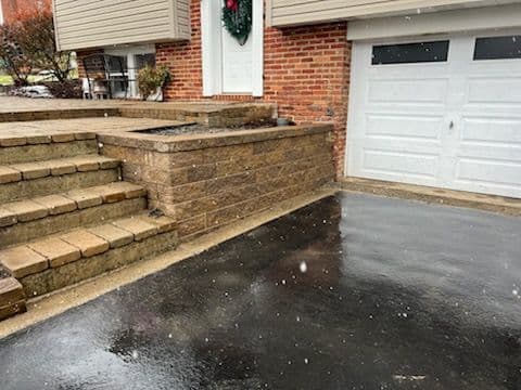 Versa-Lok Wall and Drainage System Installation image