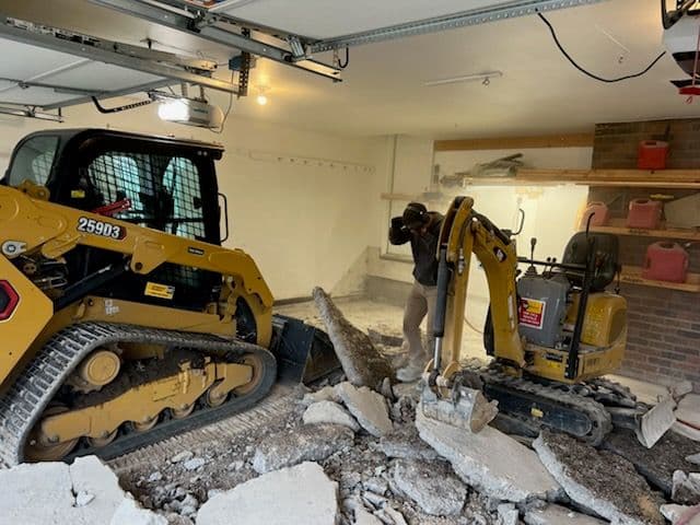 Garage Concrete Floor Replacement