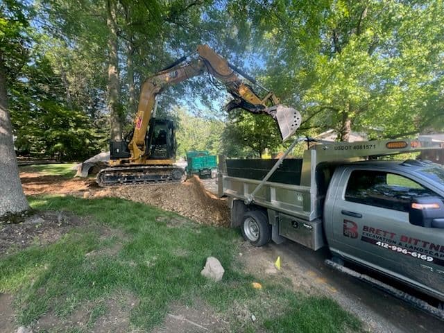Gallery photos for Precision House Addition Excavation in Lush Greenery: Image #1