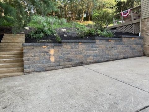 Gallery photos for Transforming Failing Walls with Stone Mastery: Image #1