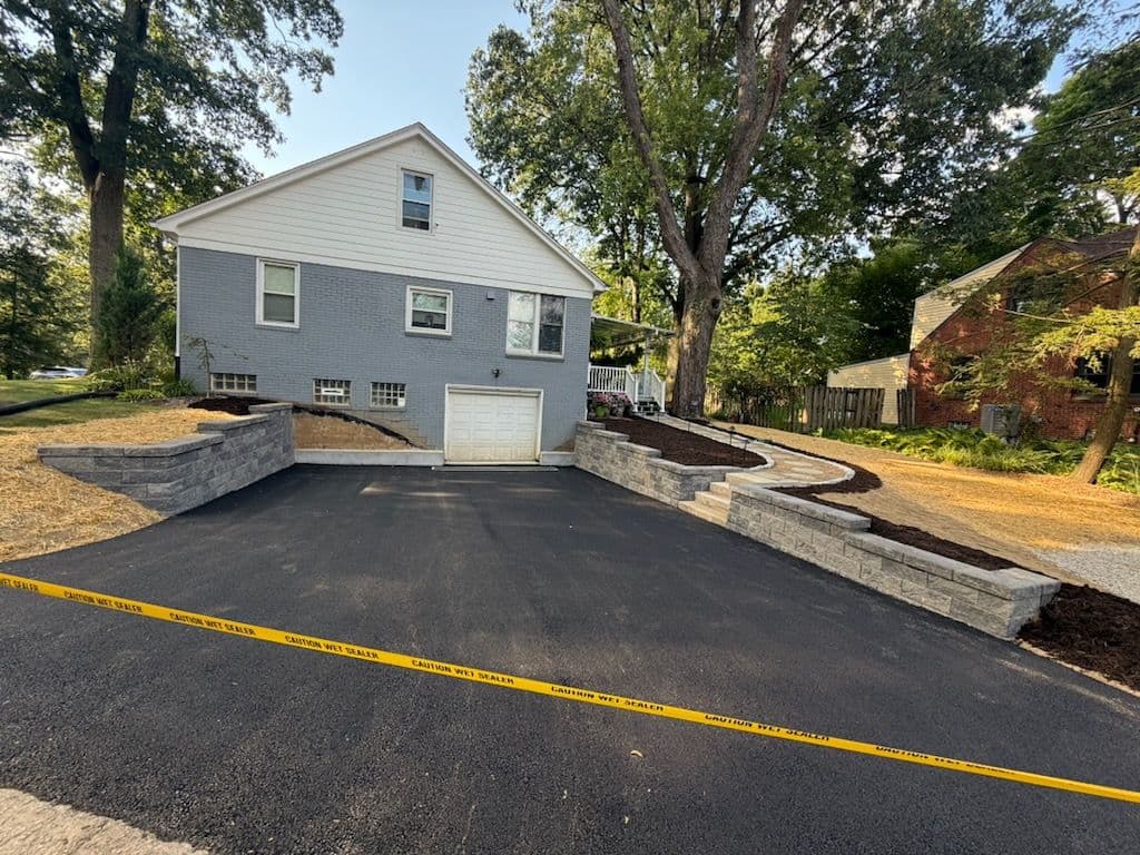 Transformative Driveway and Landscape Renovation image